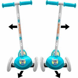 Disney DIS3496276260458 Patinete de 3 ruedas con dirección Stitch