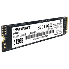 Patriot P320 PE997 SSD M.2 512 GB NVMe PCIe 3.0 x4 2280, Lectura 3000 MB/s, Escritura 2200 MB/s, para PC/Portátil