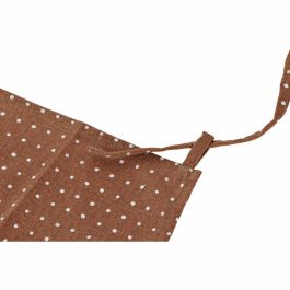 DKD Home Decor Delantal Basicos Azul Celeste Marron 0.5 x 80 x 70 cm (12 Unidades)