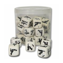 Juego De Dados Erótico Divertysex Blanco 25 Unidades Precio: 51.49999943. SKU: B1FXQHSXTF