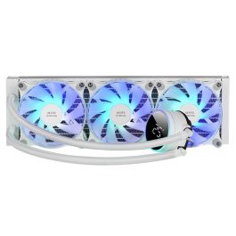 Mars Gaming MLLCD360W Sistema de Refrigeración Líquida AIO ML-LCD360 Pantalla LCD ARGB 360mm 600W TDP Blanca