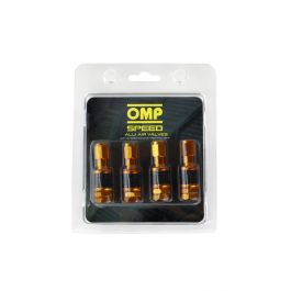 Válvula OMP Aluminio Amarillo 4 uds Válvula OMP Aluminio Amarillo 4 uds
