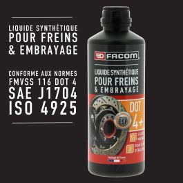 Facom Líquido de Frenos DOT4+ 500 ml AAAQG37647