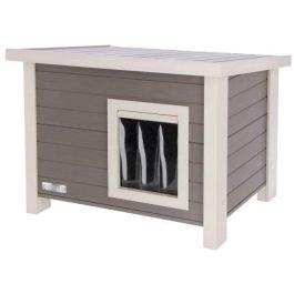 Casa para gatos - KERBL - ECO Eli - Gris / Blanco - 57 x 45 x 43 cm Precio: 125.49999968. SKU: B17RE8XRDE