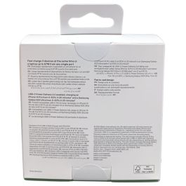 Belkin Cargador WCC002VFWH 67W 3X USB-C Blanco para Carga Rápida y Múltiples Dispositivos