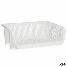 Cesta para verduras Kinvara Q-SHELF-1 Blanco Polipropileno 30 x 13,5 x 38,7 cm (24 Unidades) Precio: 78.95000014. SKU: S3618963