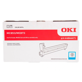 Oki MC853 / 873 Tambor Láser Cian Original 30000 Páginas