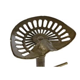 DKD Home Decor Taburete Vintage Dorado Metal 44 x 82 x 33 cm