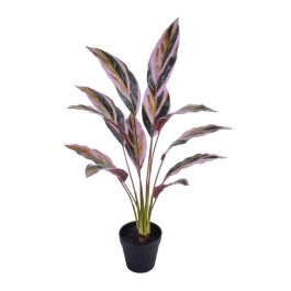 DKD Home Decor Planta Artificial Decorativa Rosa y Verde 25x25x67 cm (Set de 6 Unidades) de Material PE Precio: 44.49654. SKU: B16TN2PNSS