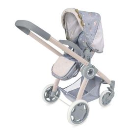 Coche de muñeca 3x1 plegable coco con mochila para muñecas de hasta 48 cm 41x62x70 cm Coche de muñeca 3x1 plegable coco con mochila para muñecas de hasta 48 cm 41x62x70 cm