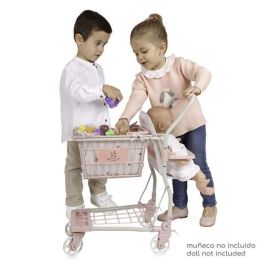 Carro compra koala portabebe con set 12 frutas para muñecas de hasta 50 cm 30x50x62 cm Carro compra koala portabebe con set 12 frutas para muñecas de hasta 50 cm 30x50x62 cm