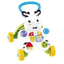 Fisher-Price Dld87 Andador Cebra Parlanchina Primeros Pasos 2 en 1 - Juguete de Actividades Musicales y Luces para Bebés +6 Meses Precio: 43.88999967. SKU: S2402483