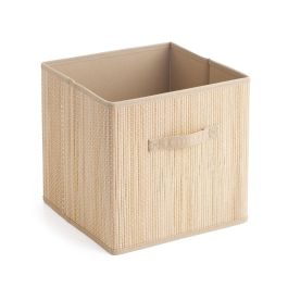 Confortime Cesta Ordenación Bambú/TNT 31x31x31 cm (12 Unidades)