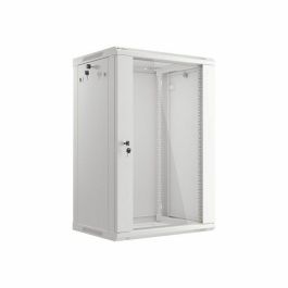 Lanberg WF01-6418-10S Armario Rack de Pared 18U, Color Gris, 60 kg de Capacidad Máxima Lanberg WF01-6418-10S Armario Rack de Pared 18U, Color Gris, 60 kg de Capacidad Máxima