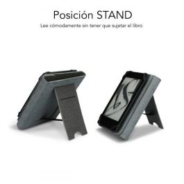 SUBBLIM funda Clever Ebook Stand Case 6" Grey