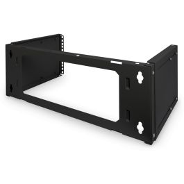 Digitus 4HE Soporte de pared para Patch-Halter 19" 4U, capacidad 15 kg, color negro