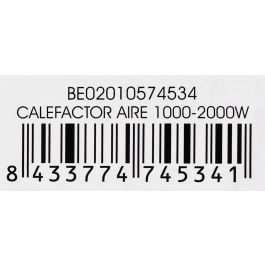 Calefactor de Aire Basic Home 1000-2000W (4 Unidades) Calefactor de Aire Basic Home 1000-2000W (4 Unidades)