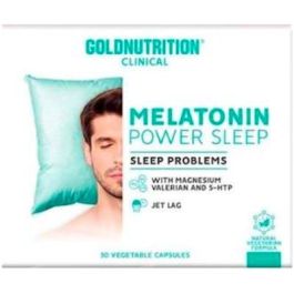 GOLD NUTRITION Melatonin Power Sleep 1,9 mg con 5-HTP, Valeriana y Magnesio, 30 cápsulas veganas para conciliar el sueño Precio: 13.4999997. SKU: B1FPSJQFL9