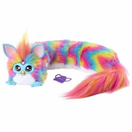 Hasbro HASG0668FA0 Furby DJ Furby, Peluche Electrónico Interactivo Arcoíris con Música, Luces, Movimientos y Juegos (Francés)