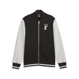 Chaqueta Deportiva para Niños Puma Squad Bomber Negro