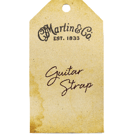 MARTIN Correa para Guitarra/Bajo Polypro Lazos - Color Marrón