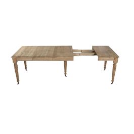 Mesa de Comedor Home ESPRIT Natural Abeto 100 x 100 x 78 cm