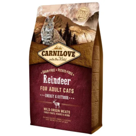 Carnilove Feline Adult Reno Energy Outdoor 6 kg Alimento para Gatos Adultos Precio: 41.5000003. SKU: B1EJCJ7Q49