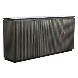 Buffet Moderno DKD Home Decor Plateado Negro 40 x 85 x 180 cm Buffet Moderno DKD Home Decor Plateado Negro 40 x 85 x 180 cm
