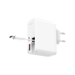 Cargador de Pared KSIX Blanco 65 W Cargador de Pared KSIX Blanco 65 W