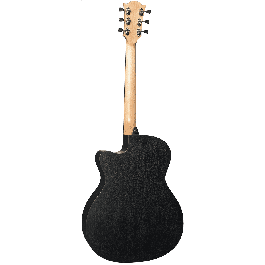 LAG Tramontane 70 A/E Guitarra Acústica Electroacústica Auditorium Cutaway Black & Brown Burst