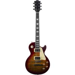 EKO Guitarra Eléctrica LS300 Tipo LP - Cherry Sunburst