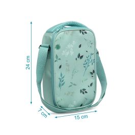 KioKids Bolso Merienda Salvia Bolsa Térmica para Niños +0 Meses con Bolsillo Interior y Capacidad 2.5L