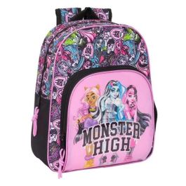 Mochila Safta Infantil Adaptable A Carro Monster High 340x280x100 mm