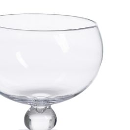 Copa Decoración Transparente Cristal 16,50 X 16,50 X 19 cm