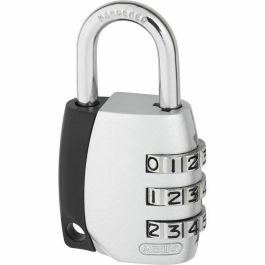 Abus Candado de combinación 155/30 B/DFNLI Arco de acero Código digital de tres dígitos personalizable