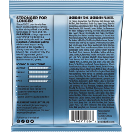 Ernie Ball Juego Cuerdas Guitarra Eléctrica Paradigm Slinky Primo 9.5-44 - Máxima Resistencia y Durabilidad Garantizada