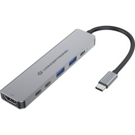 Conceptronic DONN33G Dock USB-C a HDMI/2xUSB-A/2xUSB-C con Power Delivery 100W y 5Gbps de Velocidad de Transferencia Precio: 24.4783. SKU: B1255DKS3W