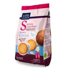 SOTTOLESTELLE Galleta de Coco Bio sin Azúcar con Eritritol, harina de trigo y arroz, 250 g Precio: 5.5. SKU: B1B6KQC9SV