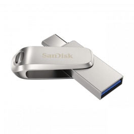 Sandisk Ultra Dual Drive Luxe unidad flash USB 32 GB USB Type-A / USB Type-C 3.2 Gen 1 (3.1 Gen 1) Acero inoxidable