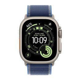 Apple Watch Ultra 3 GPS + Cellular 49mm Caja Titanio Natural Correa Loop Trail Azul M/L MEWR4QL/A Precio: 947.79000041. SKU: B1C4SBRCQC