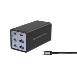 Conceptronic OZUL06BE Cargador GaN 200W, 6 Puertos (4 USB-C PD 3.1, 2 USB-A QC 3.0), Compatible con Dispositivos Múltiples Precio: 133.50000059. SKU: B1E9DA8XXY