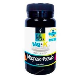 NOVADIET Magnesio + Potasio + Vitaminas B1, B6, B12. Ayuda al sistema nervioso y músculos. 60 Comprimidos. Precio: 9.5000004. SKU: B1D4DC4MTG