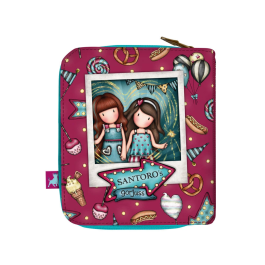 Cartera Gorjuss Fireworks Granate 10 x 12 x 3 cm