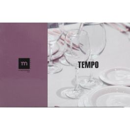 La Mediterranea Copa Vino Tempo 36 cl 6.4x6.4x20.2 cm (24 Unidades)