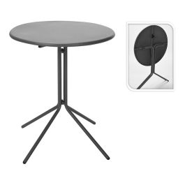 Ambiance Mesa plegable redonda gris oscuro Ø58x70cm, x99001600 Precio: 33.4999995. SKU: B1EHEZB992