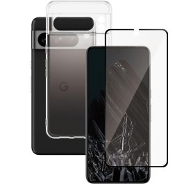 PanzerGlass SAFE. by UWF Protector de pantalla 2-en-1 para Google Pixel 8 Pro Ultra-Wide Fit, Antihuellas, Vidrio Templado Precio: 29.49999965. SKU: B1JL57P9V9