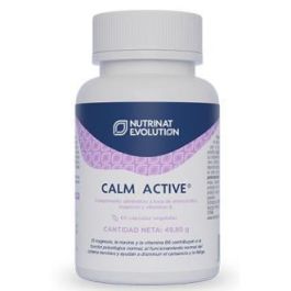 NUTRINAT EVOLUTION Calm Active 60Vcaps. con Magnesio, Vitaminas B y GABA para la función psicológica y reducir el cansancio Precio: 15.4999999. SKU: B1DQMGAZVP