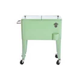 Nevera Terraza Y Jardin DKD Home Decor Verde Menta 43 x 80 x 74 cm Nevera Terraza Y Jardin DKD Home Decor Verde Menta 43 x 80 x 74 cm