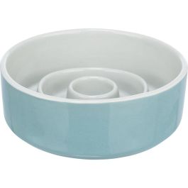 Comedero para Perro Trixie Slow Feeding Azul Gris Ø 14 cm 450 ml Precio: 12.98999977. SKU: B1F7GV2YPW