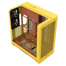 Thermaltake Midi Tower View 390 Air Butter Caramel CA-11F-00MMWN-00 Torre PC ATX/micro ATX/Mini-ITX con Panel de Vidrio Templado y Puertos USB 3.2